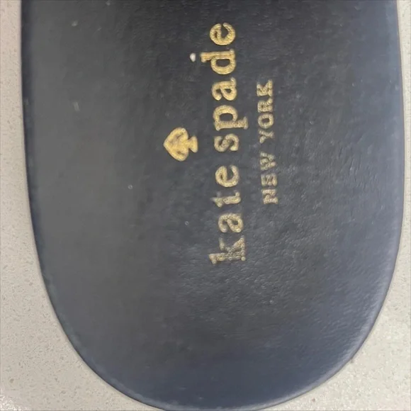 Kate Spade Black Espadrille Slide Sandals - Picture 5 of 8